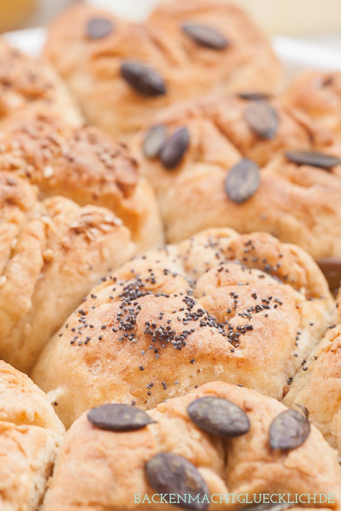 Körnerbrötchen Rezept