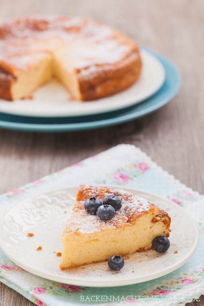 Rezept Quarkkuchen ohne Boden