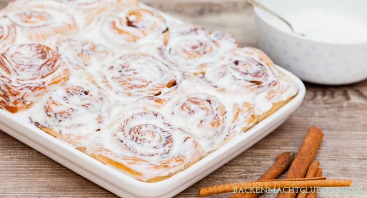 Cinnamon Rolls amerikanische Zimtschnecken