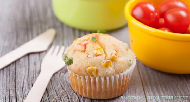 Herzhafte Gemüse-Muffins