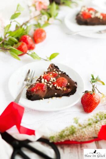 Oreo Tarte mit Erdbeeren