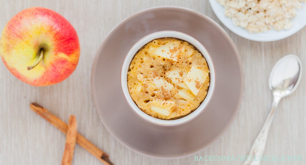 Apfel-Tassenkuchen