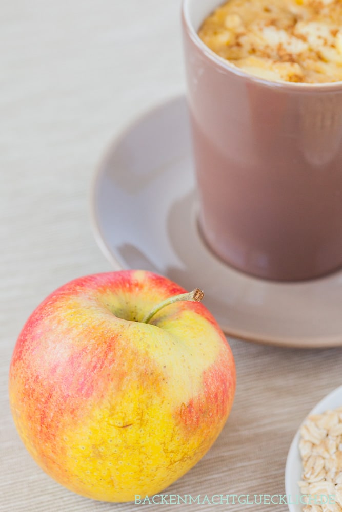 Apfelkuchen aus der Tasse