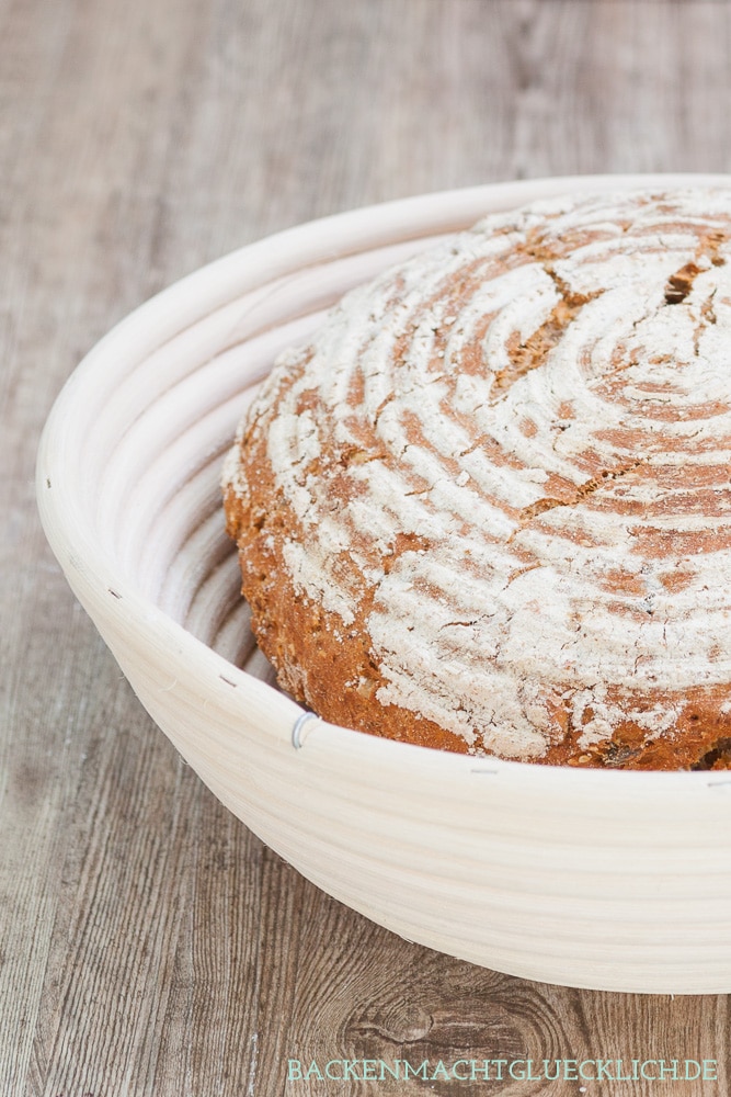 Backmischung im Glas für Brot