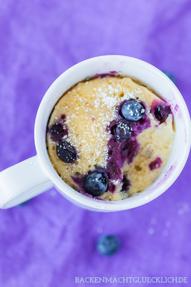 Blueberry Mug Cake