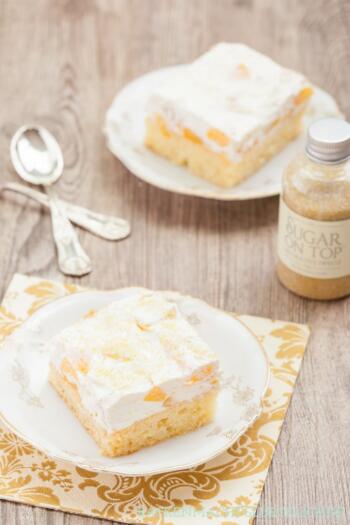Fantakuchen Blechkuchen mit Schmand