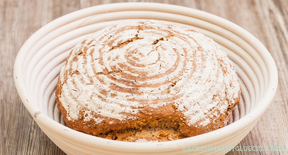 BrotBackmischung im Glas Backen macht glücklich