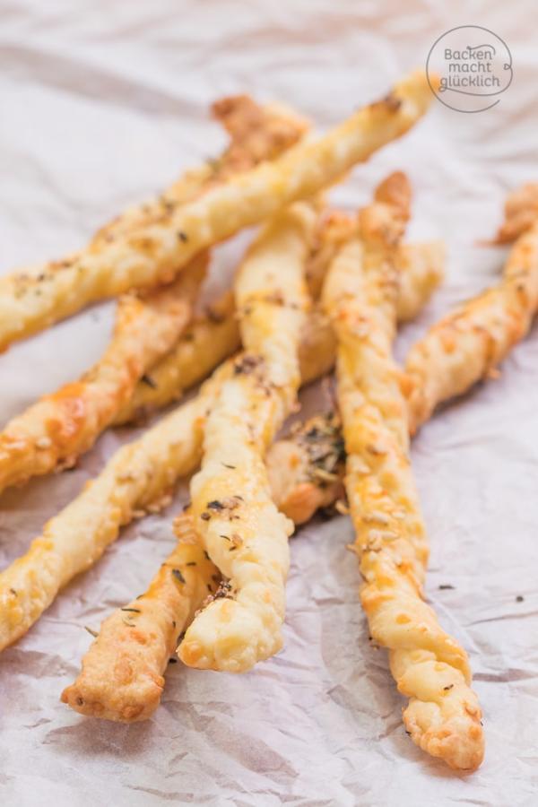 Käsestangen (Partygebäck) Backen macht glücklich