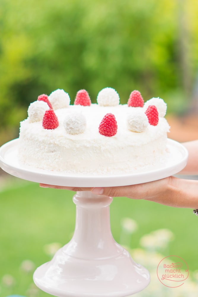 Einfache Raffaello Torte Backen Macht Glucklich