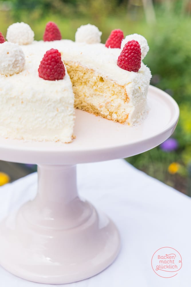 Einfache Raffaello-Torte | Backen macht glücklich