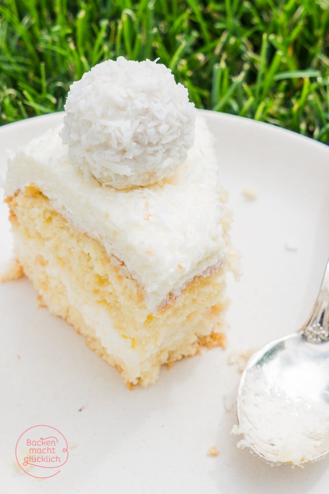 Einfache Raffaello-Torte | Backen macht glücklich