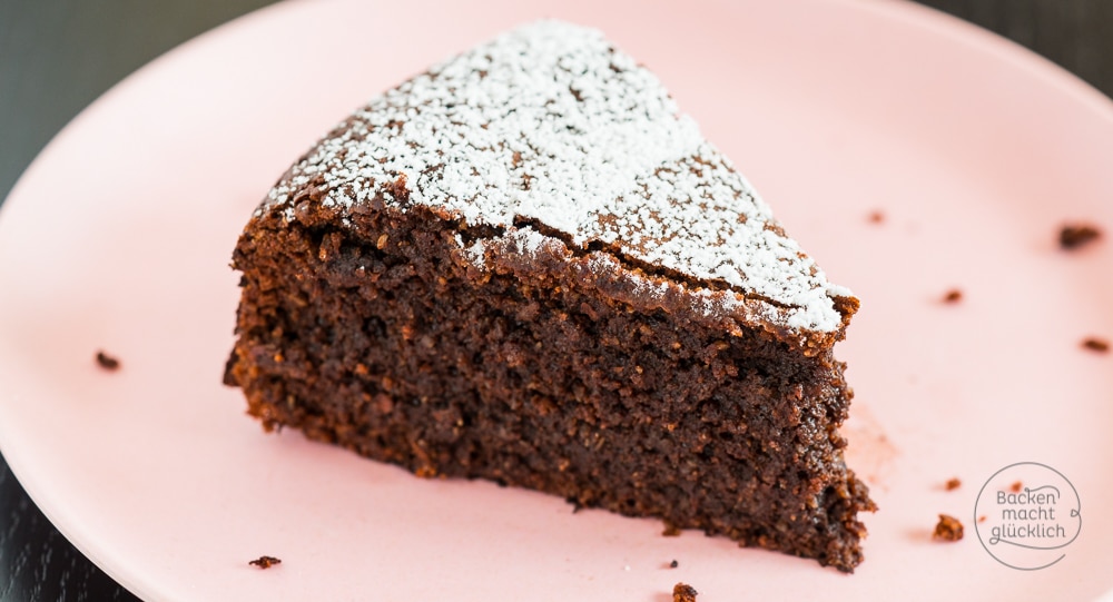 Schokoladenkuchen ohne Mehl | Backen macht glücklich