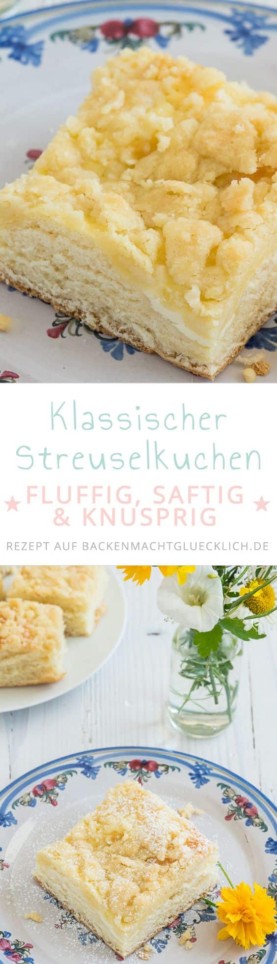 Einfaches Streuselkuchen-Rezept vom Blech: Knusprige Streusel & fluffiger Hefeteig sind eine perfekte Kombi!
