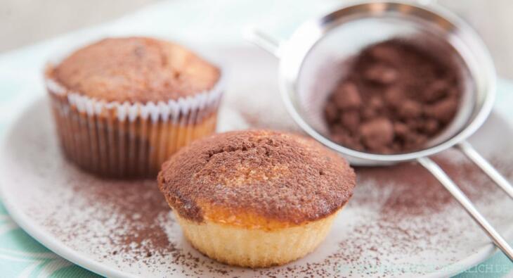 Einfaches Marmor-Muffins-Rezept