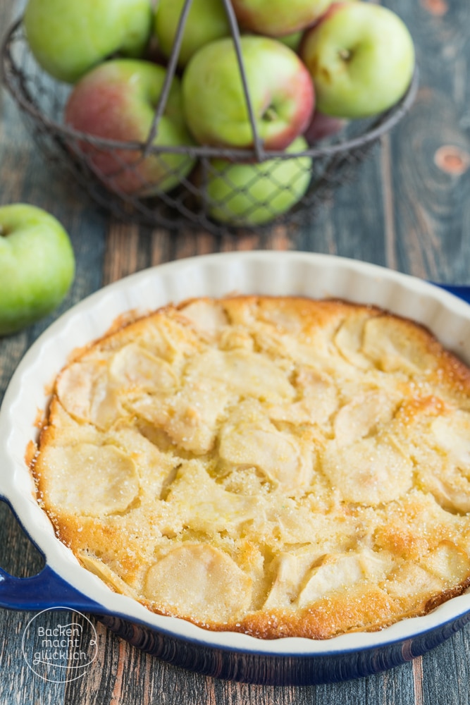 italienischer Apfelkuchen torta di mele