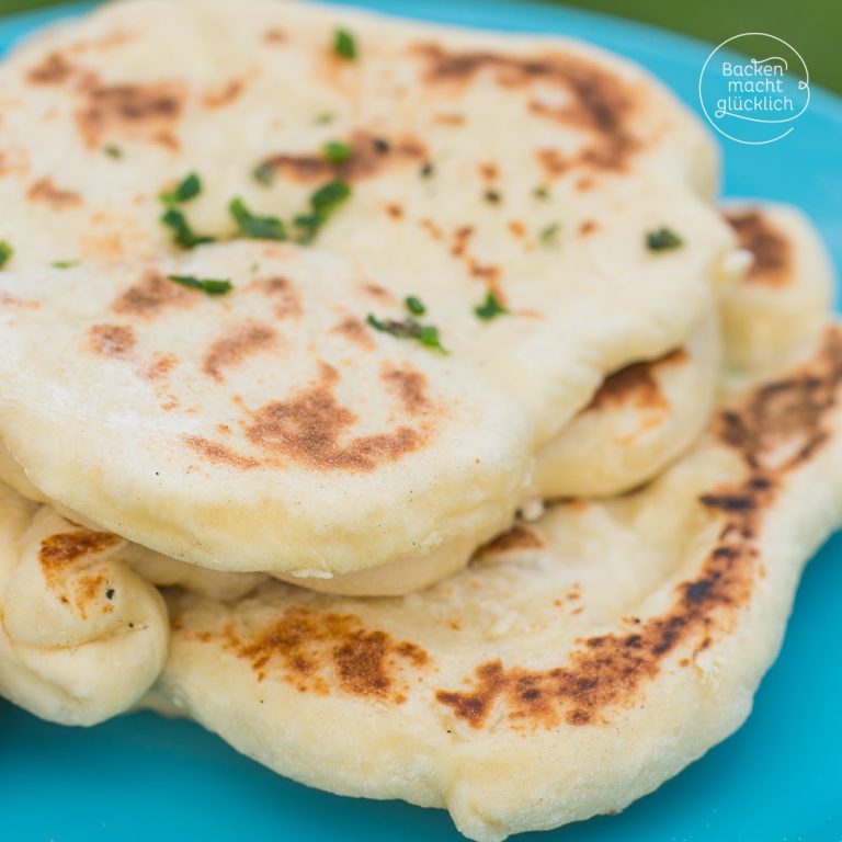 Naan: Indisches Fladenbrot aus der Pfanne
