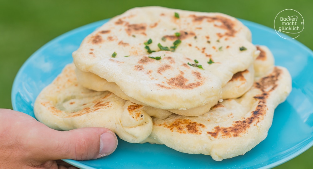 Naan (Indisches Fladenbrot)