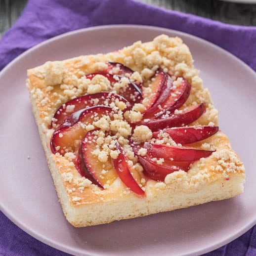 Pflaumenkuchen mit Streuseln | Backen macht glücklich