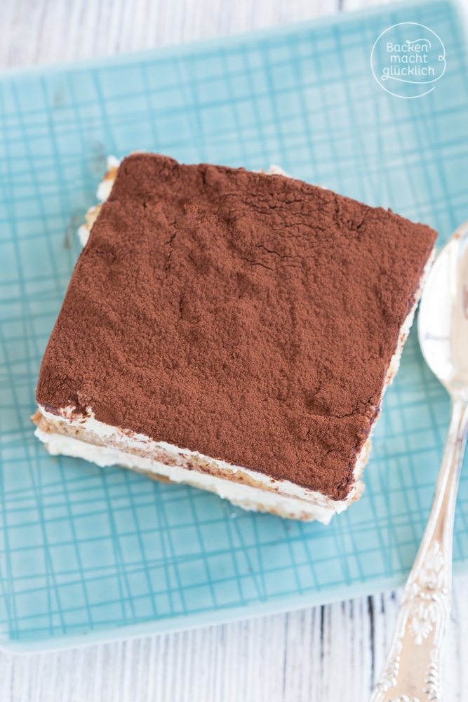 Tiramisu ohne Koffein und Kaffee