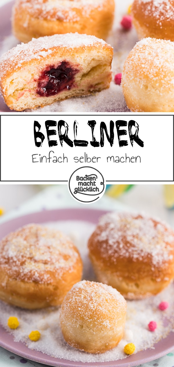 Egal wie sie bei euch heißen: Berliner, Krapfen, Kreppel… so oder so ist das traditionelle Faschingsgebäck einfach lecker. Und mit dem Rezept meiner Oma könnt ihr die Krapfen zu Karneval ganz einfach selber machen. 