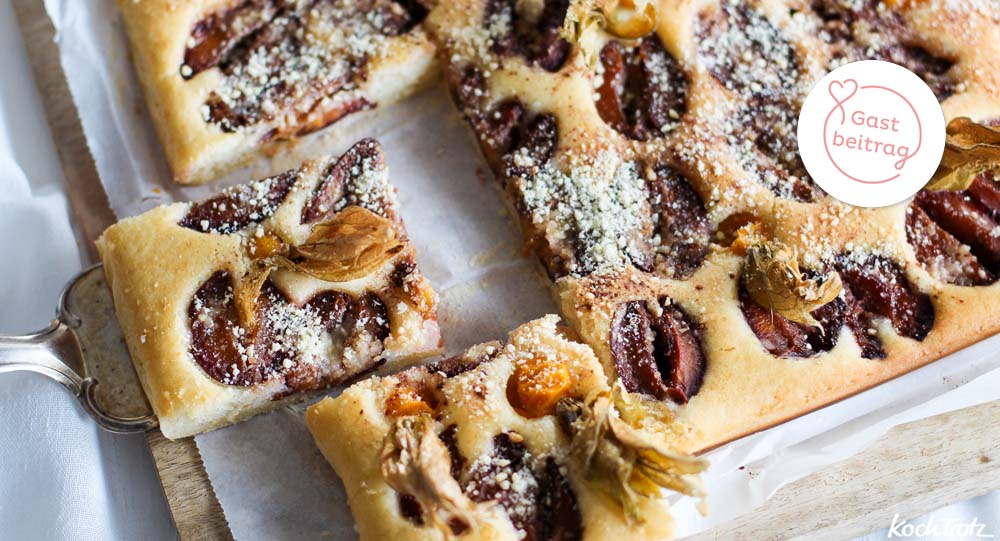 Glutenfreier Obstkuchen (Obstpizza)