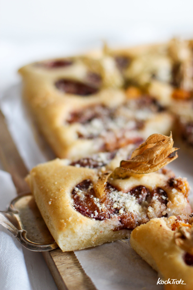 Glutenfreier, veganer Obstkuchen | Backen macht glücklich