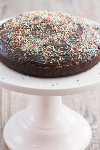 Wacky Cake Rezept auf deutsch