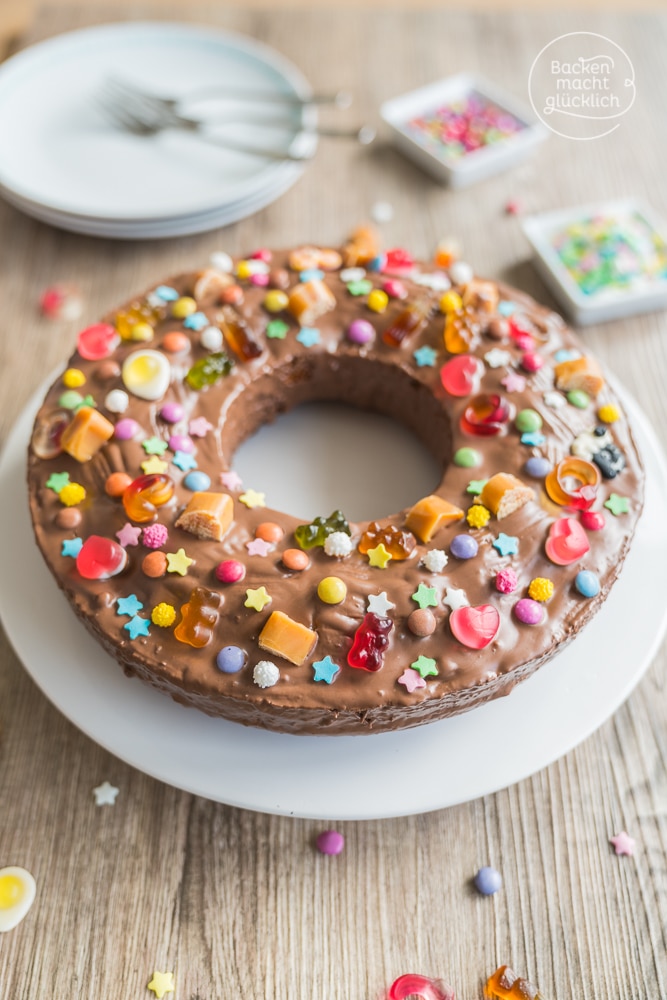 Marmorkuchen Kindergeburtstag