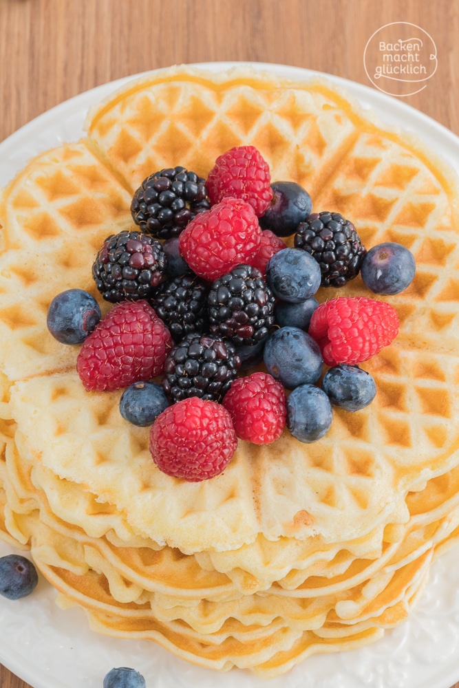 Waffelrezept Grundrezept für den perfekten Waffelteig Rezept | Backen ...