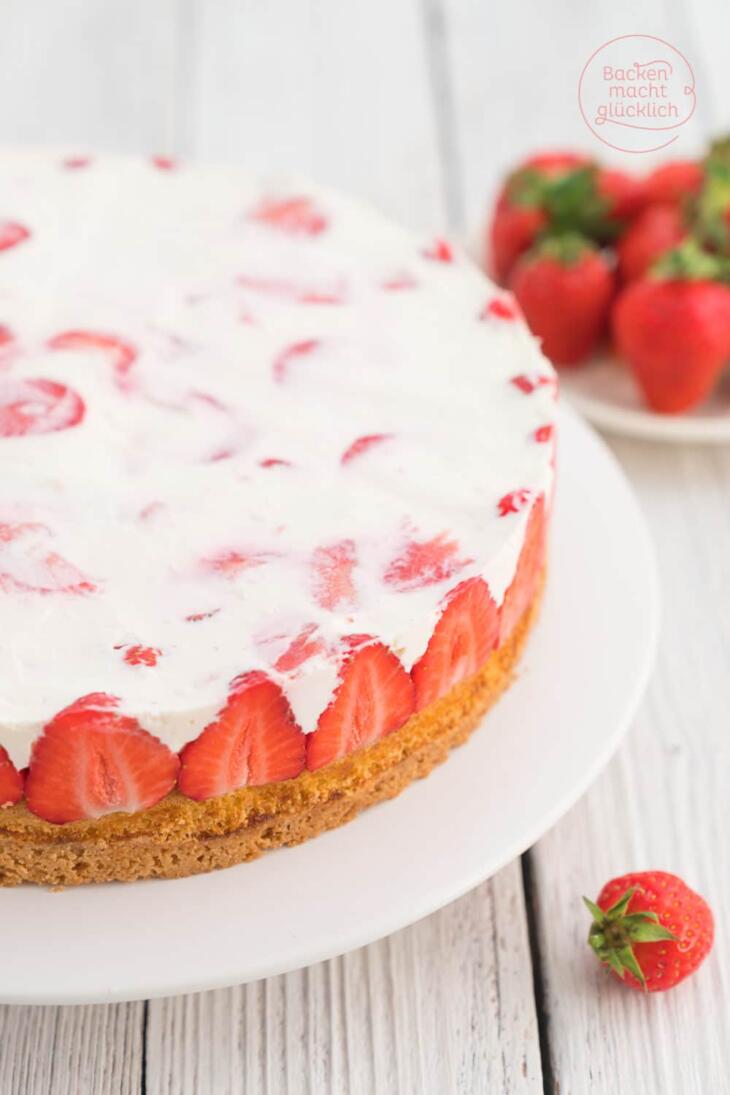 Erdbeer-Sahne-Torte