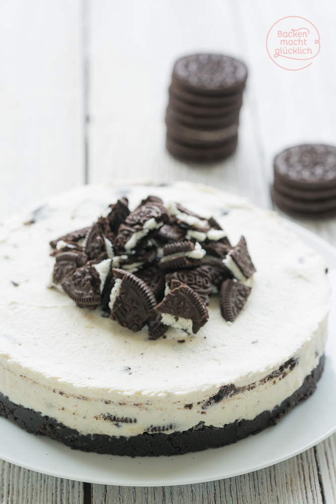 Oreo Torte ohne Gelatine