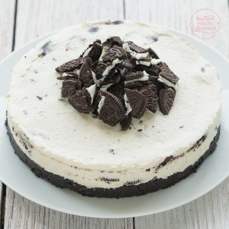 Oreo-Torte ohne Backen (Oreo Cheesecake)