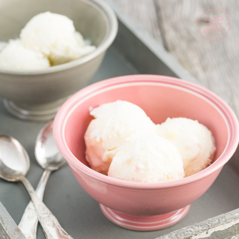 Eis selber machen mit Eismaschine - Backen macht glücklich