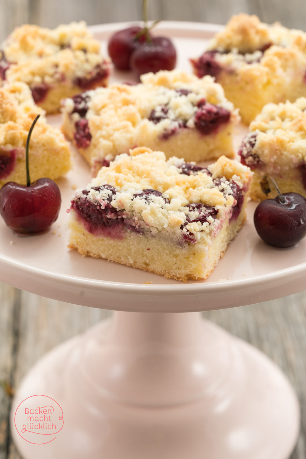 Kirschkuchen mit Streuseln