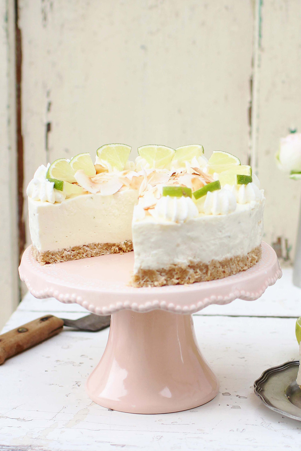 Limetten-Kühlschrank-Torte