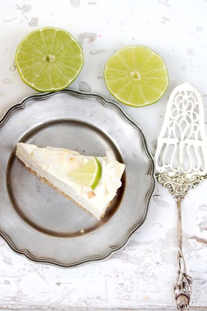 Limetten-Torte ohne Backen