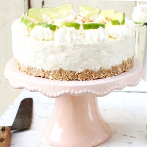 No bake limetten cheesecake