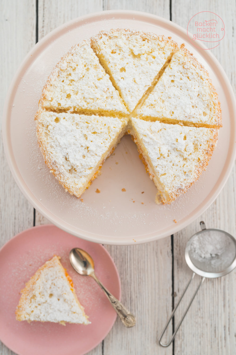 Käse-Sahne-Torte mit Mandarinen