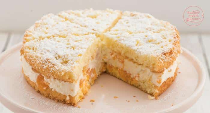 Käsesahnetorte mit Mandarinen