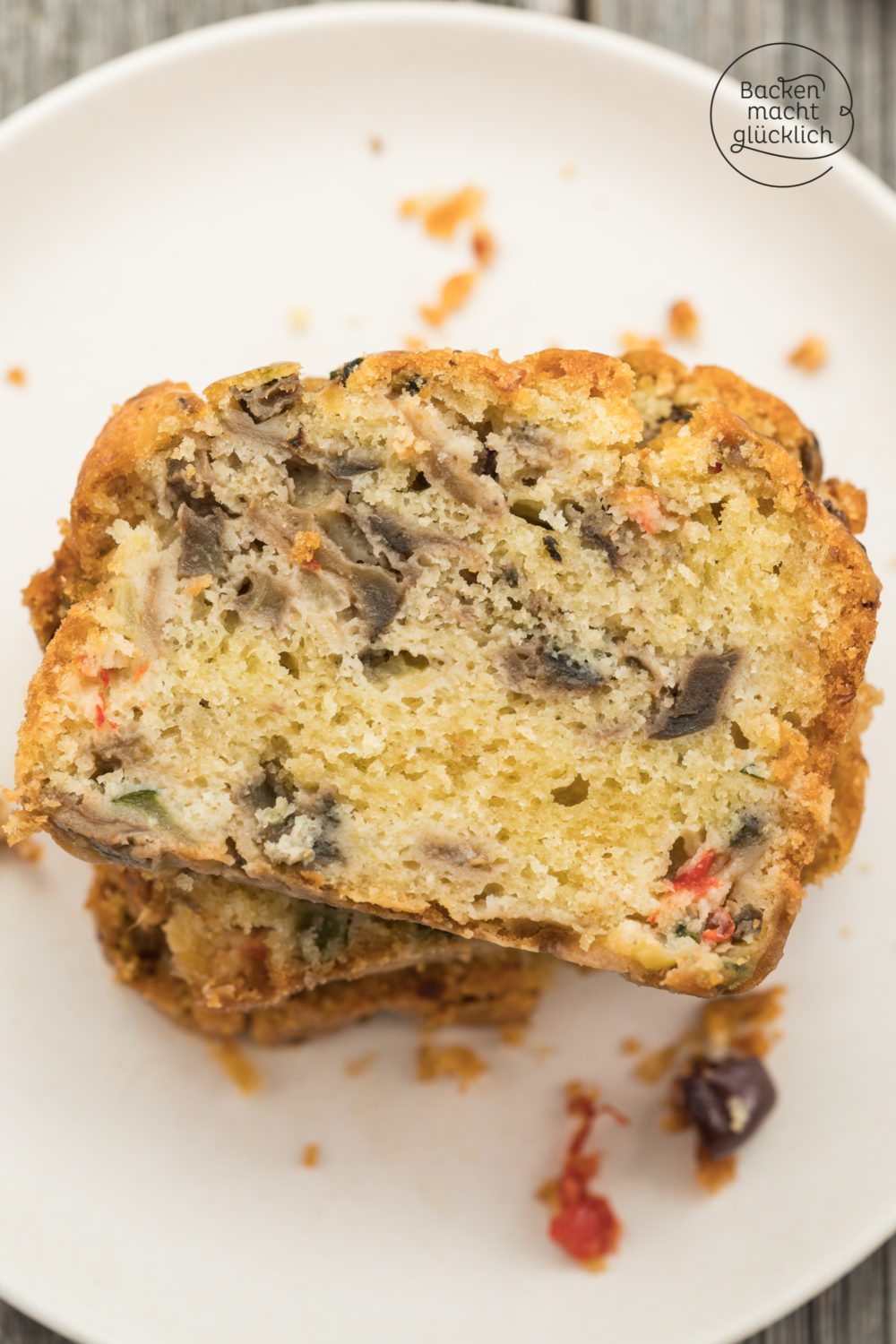 Pikanter Gemüsekuchen Kastenform