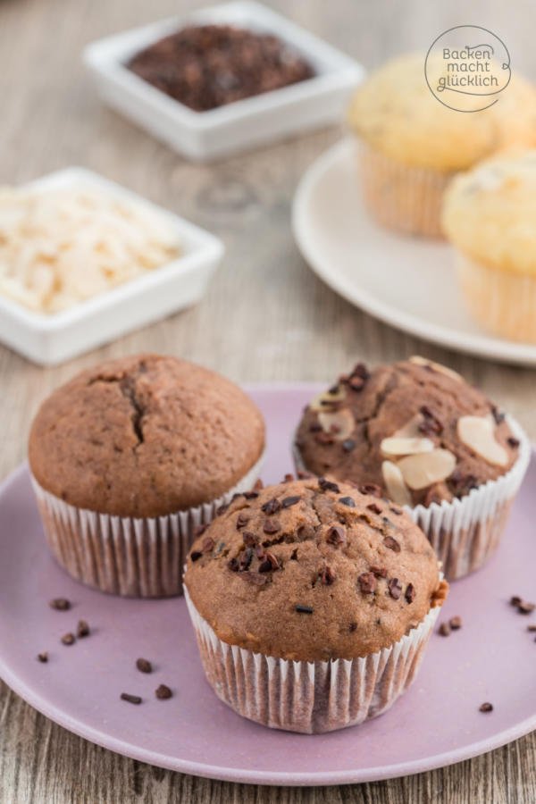 MuffinsGrundrezept Backen macht glücklich