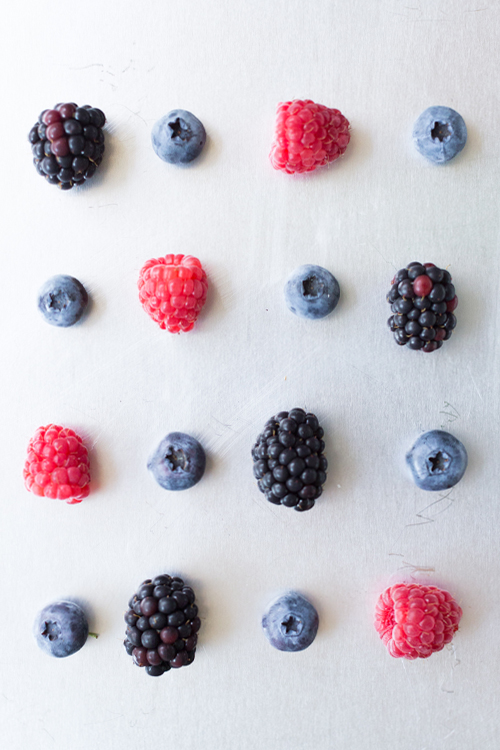 Beeren-Friands Zutaten