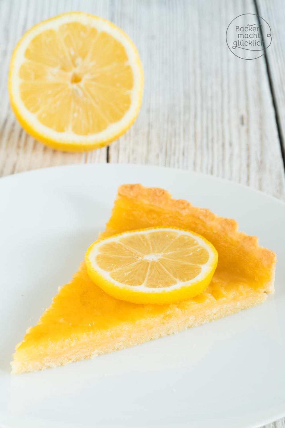 Tarte au citron (französische Zitronentarte) Backen macht glücklich