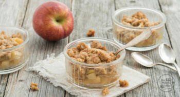 Apfel Crumble Rezept