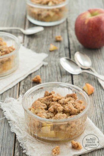 Apple Crumble einfaches Rezept