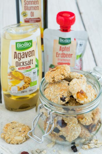 Müslikekse vegan und gesund