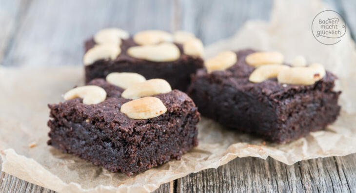 Saftige vegane brownies