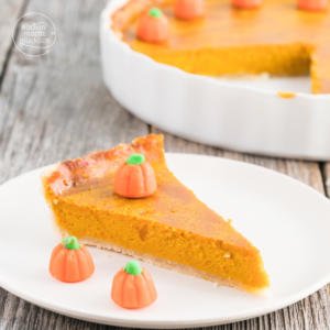 Amerikanischer Pumpkin Pie