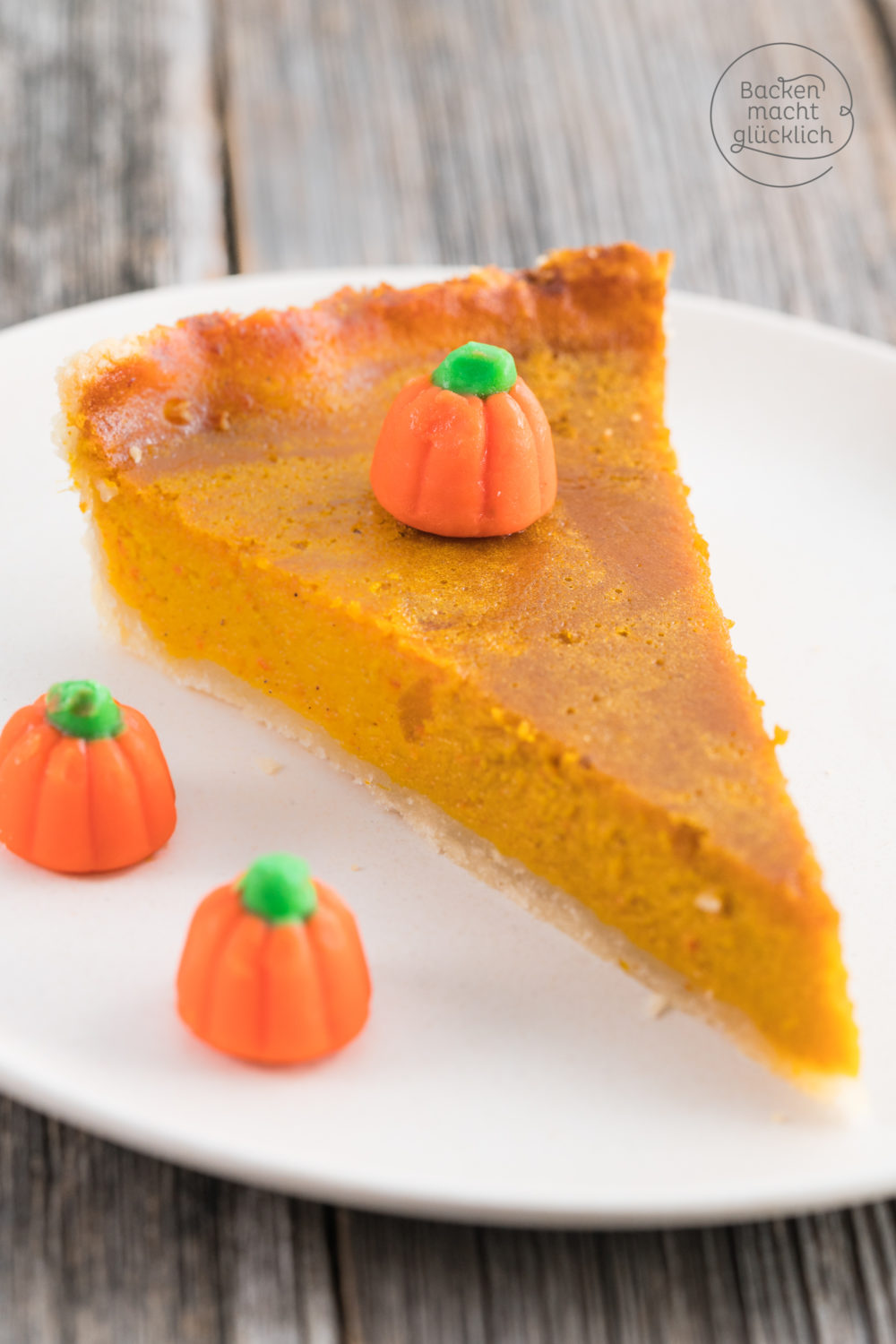 Amerikanischer Pumpkin Pie