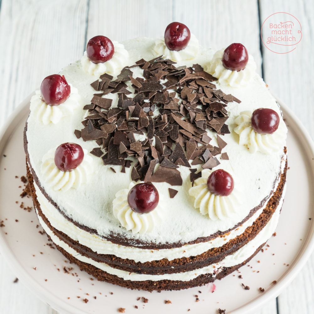 Schwarzwälder Kirschtorte | Backen macht glücklich